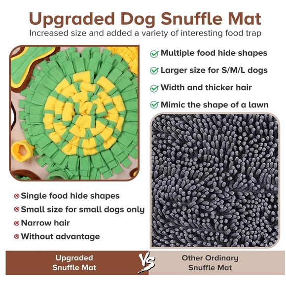 Large Snuffle Mat for Dogs Foldable - Picture 3 of 8